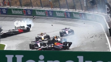 Hasil F1 GP Belanda: Norris Menang, Verstappen Kecelakaan
